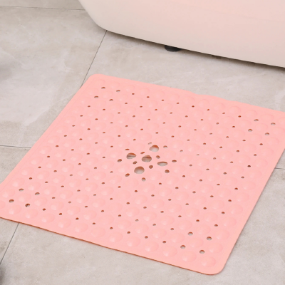 tapis de douche antidérapant rose