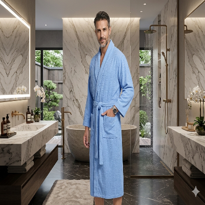 peignoir de bain éponge | 100% coton