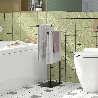 porte serviette sur pied en fonte